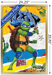 Foto 3 | Venta Internacional - Póster Enmarcado Trends International Teenage Mutant Ninja Turt