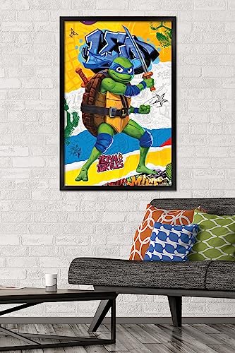 Foto 3 pulgar | Venta Internacional - Póster Enmarcado Trends International Teenage Mutant Ninja Turt