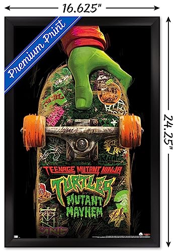 Foto 4 pulgar | Venta Internacional - Póster Enmarcado Trends International Teenage Mutant Ninja Turt