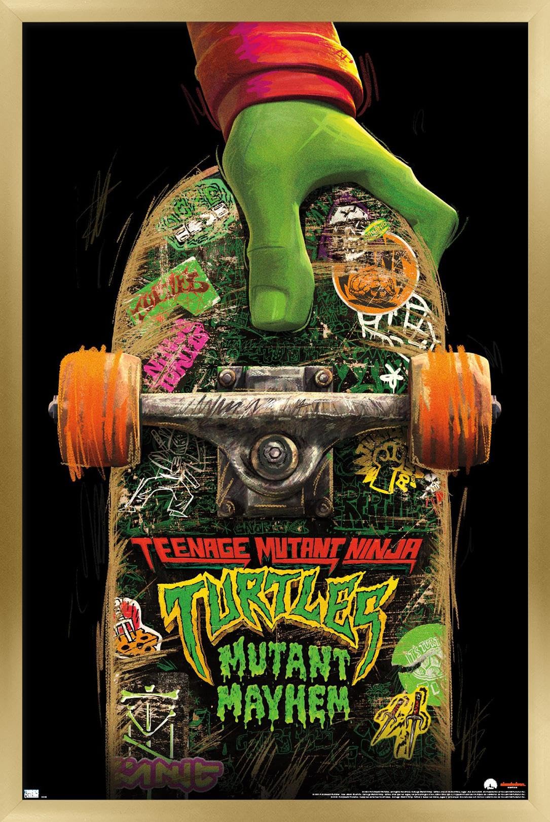 Venta Internacional - Póster Enmarcado Trends International Teenage Mutant Ninja Turt