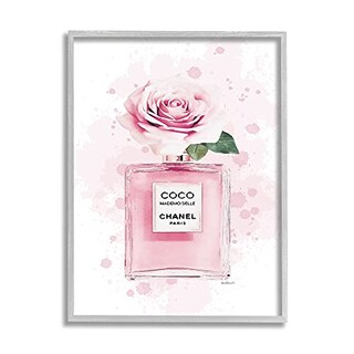 Foto 1 | Decoración Mural Stupell Industries Perfume De Flor Rosa Moderno Y Glamuroso - Venta Internacional.