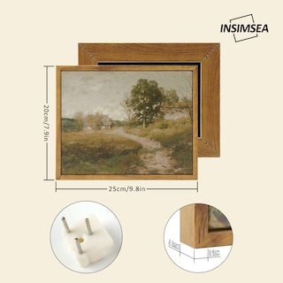 Foto 5 | Lienzo Enmarcado Para Pared En Simsea Vintage Outskirts, 20 X 25 Cm - Venta Internacional.