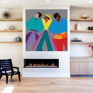 Foto 5 | Cuadro Decorativo - ¿quién Dice? - Synthia Saint James - Arte Moderno - Impresión En Lienzo - Fine Art Tj