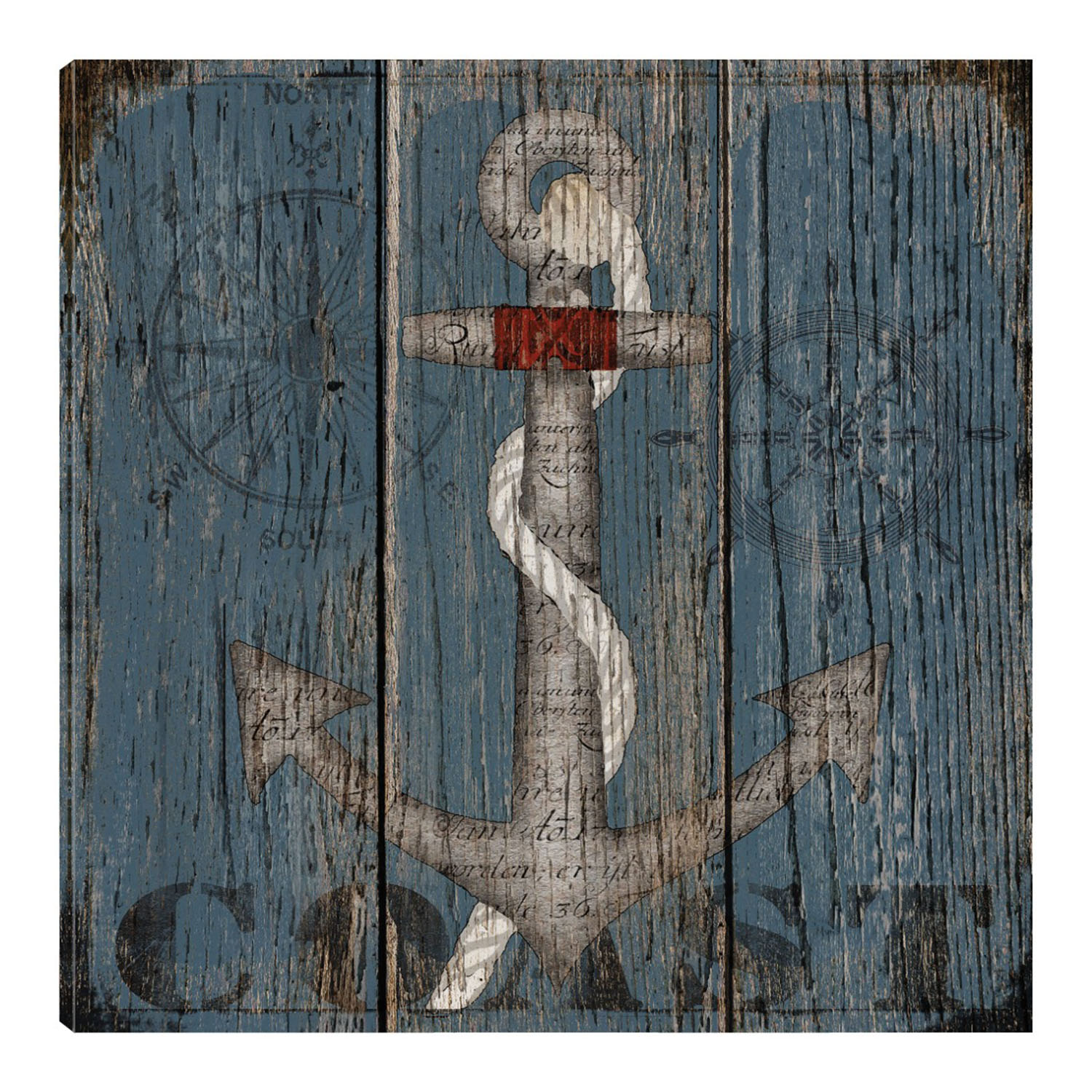 Cuadro Decorativo Fine Art Tj Ancla Costera Beth Albert