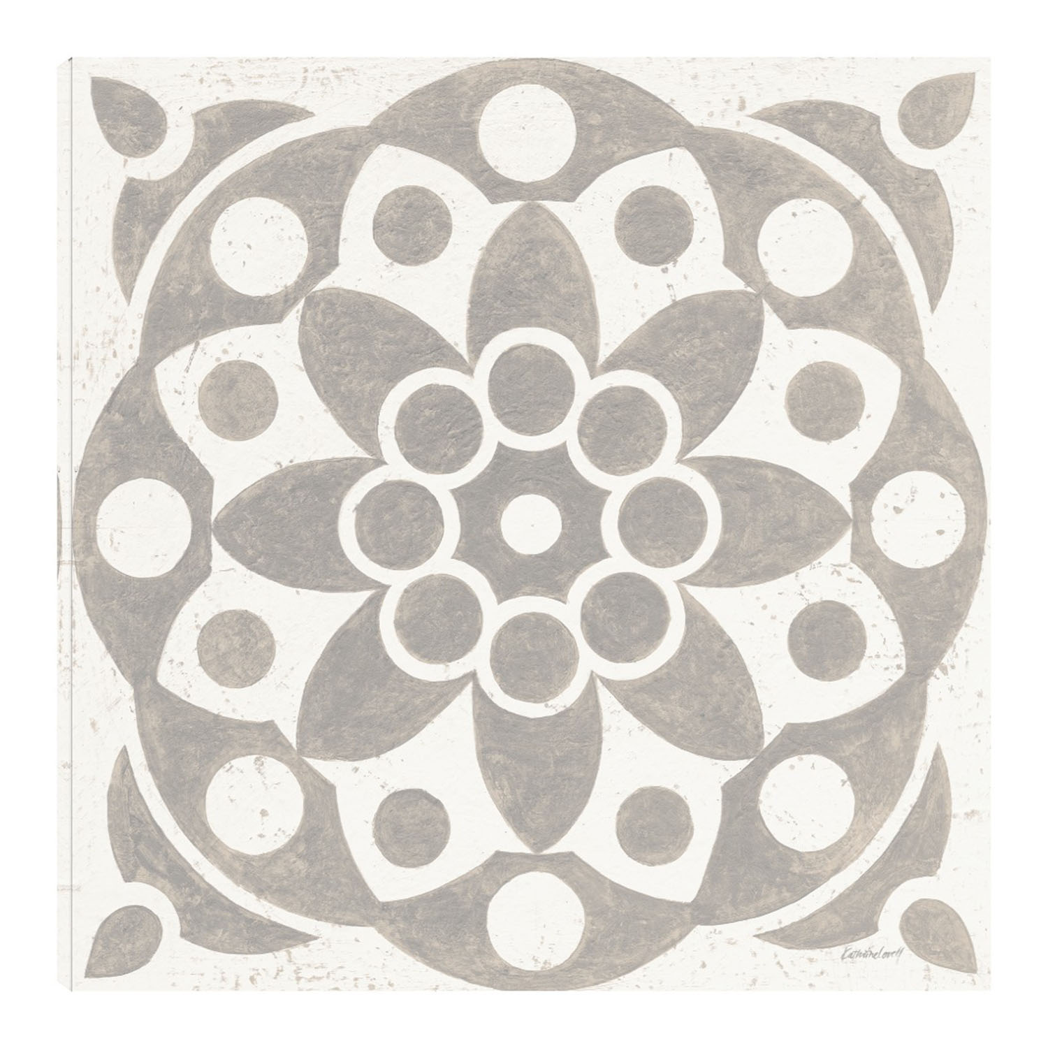 Foto 2 pulgar | Cuadro Decorativo - Azulejo De Caravana De Invierno Ii - Fine Art Tj 122 x 122 cm