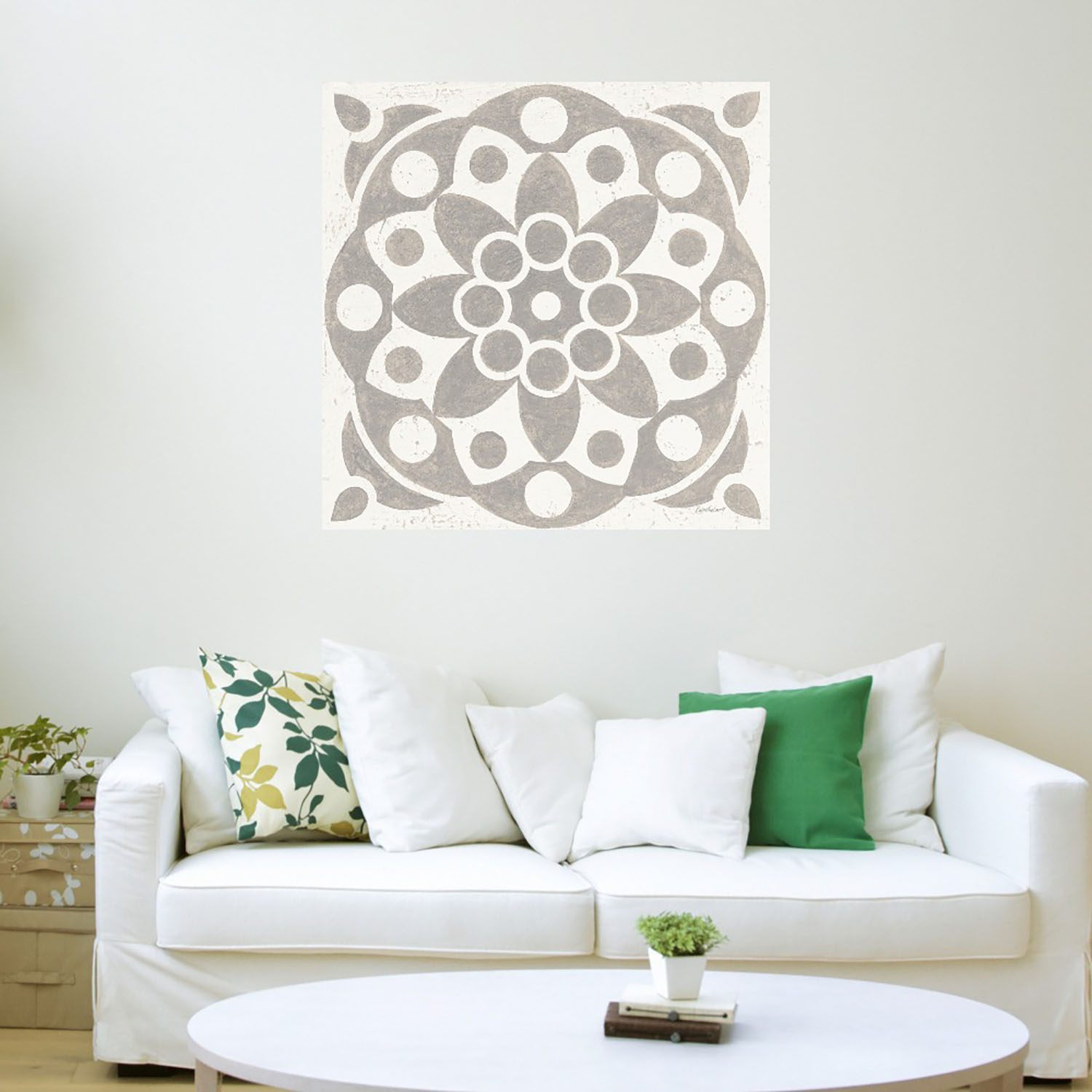 Foto 4 pulgar | Cuadro Decorativo - Azulejo De Caravana De Invierno Ii - Fine Art Tj 122 x 122 cm