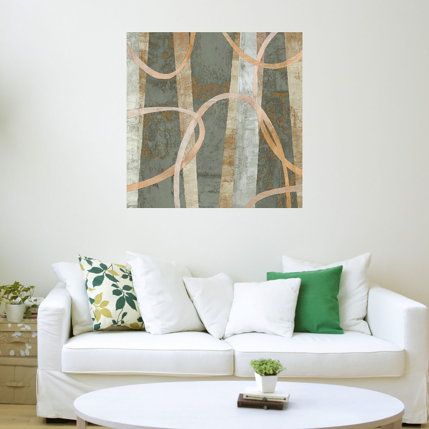 Foto 4 pulgar | Cuadro Decorativo - Arriba Y Lejos Ii - Fine Art Tj - Arte Moderno - Impresión En Lienzo
