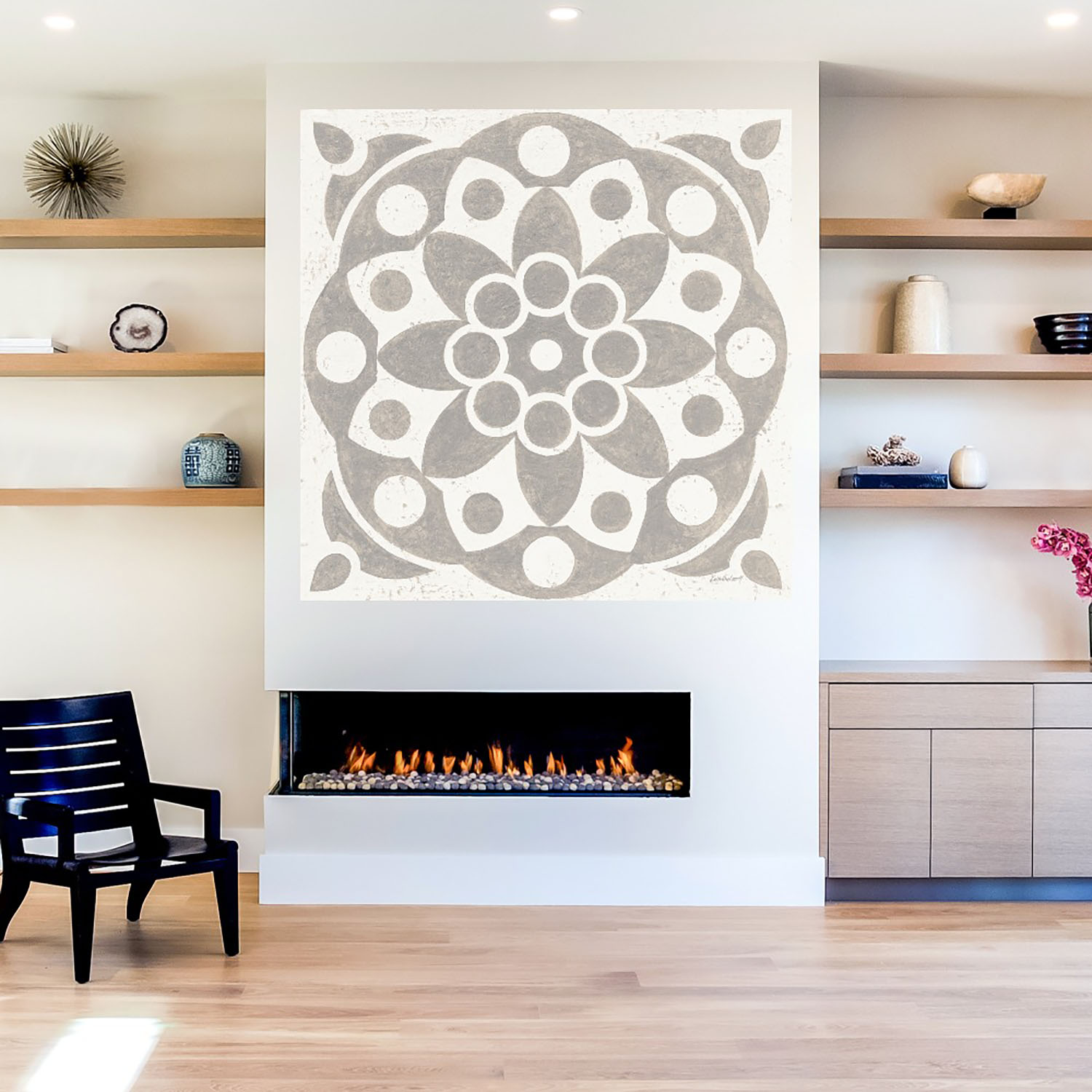 Foto 5 | Cuadro Decorativo - Arroyo Cobram - Fine Art Tj 82 X 82 cm