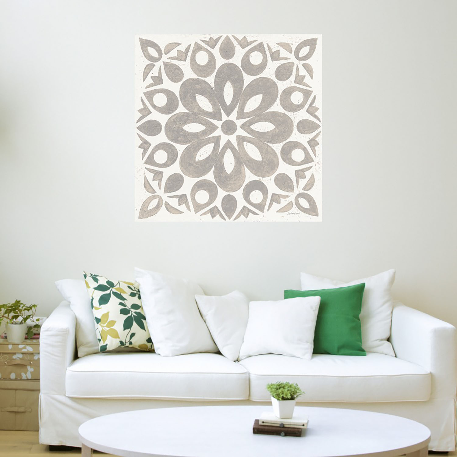 Foto 4 pulgar | Cuadro Decorativo Fine Art Tj Azulejo De Caravana De Invierno Iii