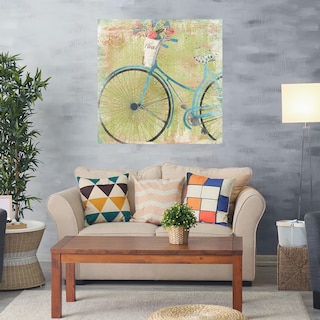 Foto 2 | Cuadro Decorativo - Azul De Bicicleta - Beth Albert - Arte Moderno - Impresión En Lienzo - Fine Art Tj