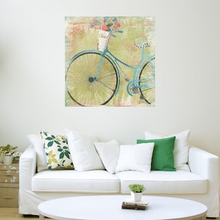 Foto 3 | Cuadro Decorativo - Azul De Bicicleta - Beth Albert - Arte Moderno - Impresión En Lienzo - Fine Art Tj