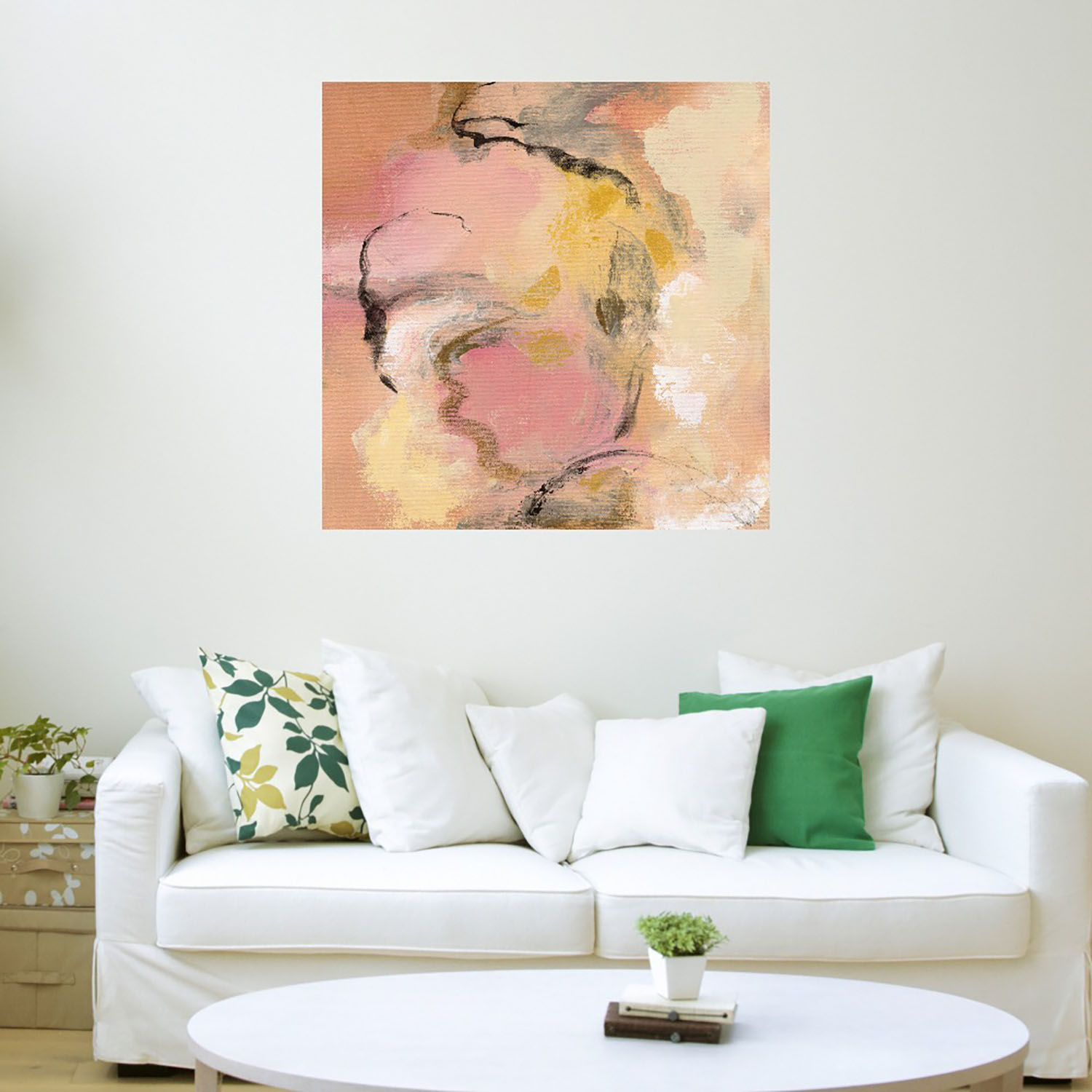 Foto 4 pulgar | Cuadro Decorativo - Aroma De Peonia Ii - Fine Art Tj 94 x 94 cm