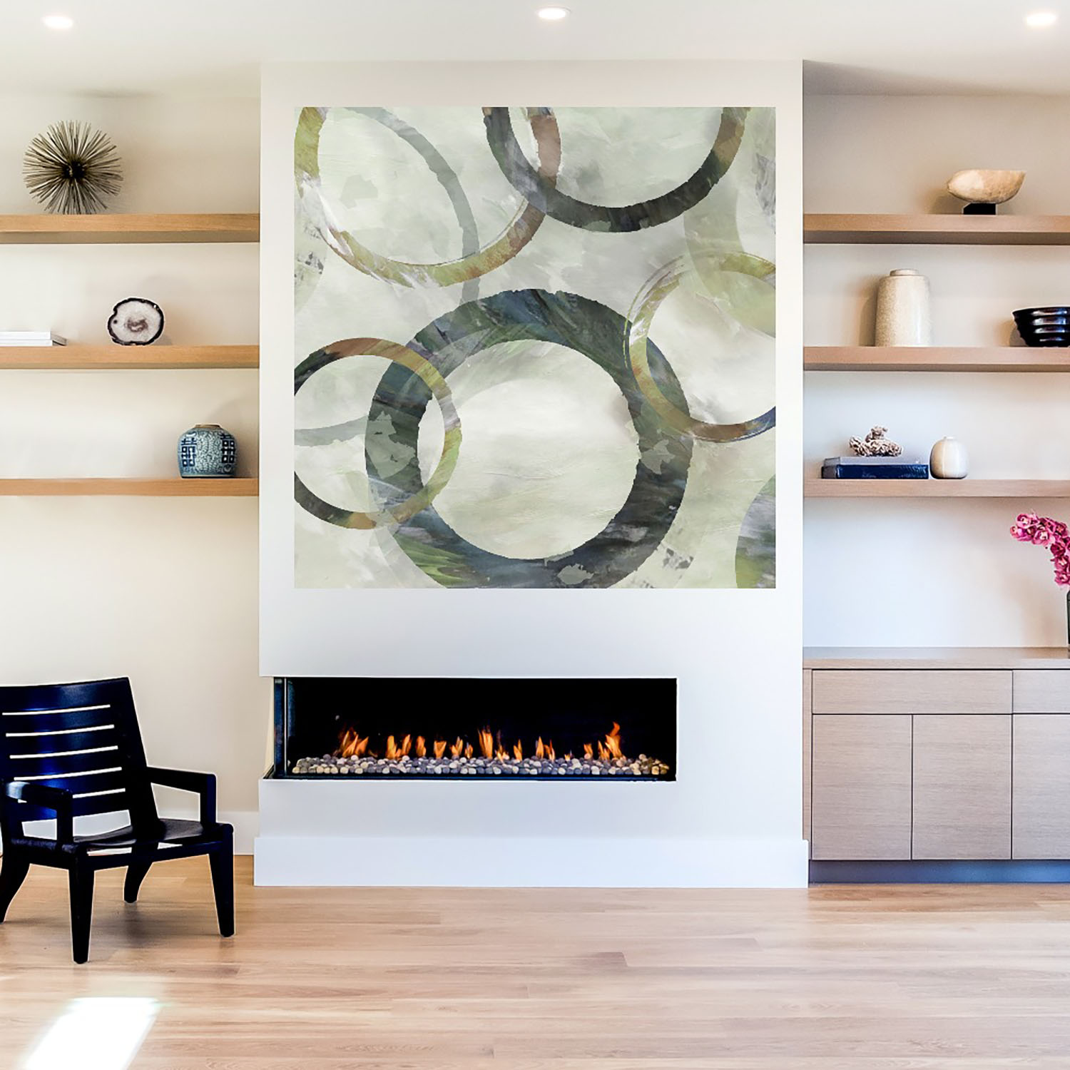 Foto 5 | Cuadro Decorativo - Aroma De Peonia Ii - Fine Art Tj 94 x 94 cm