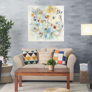 Foto 2 | Cuadro Decorativo - Azul Armónico - Jill Martin - Arte Moderno - Impresión En Lienzo - Fine Art Tj
