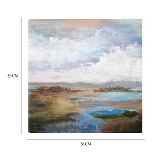 Foto 8 | Cuadro Decorativo - A Lo Largo De El Arroyo - Karen Hale - Arte Moderno - Impresión En Lienzo - Fine Art Tj
