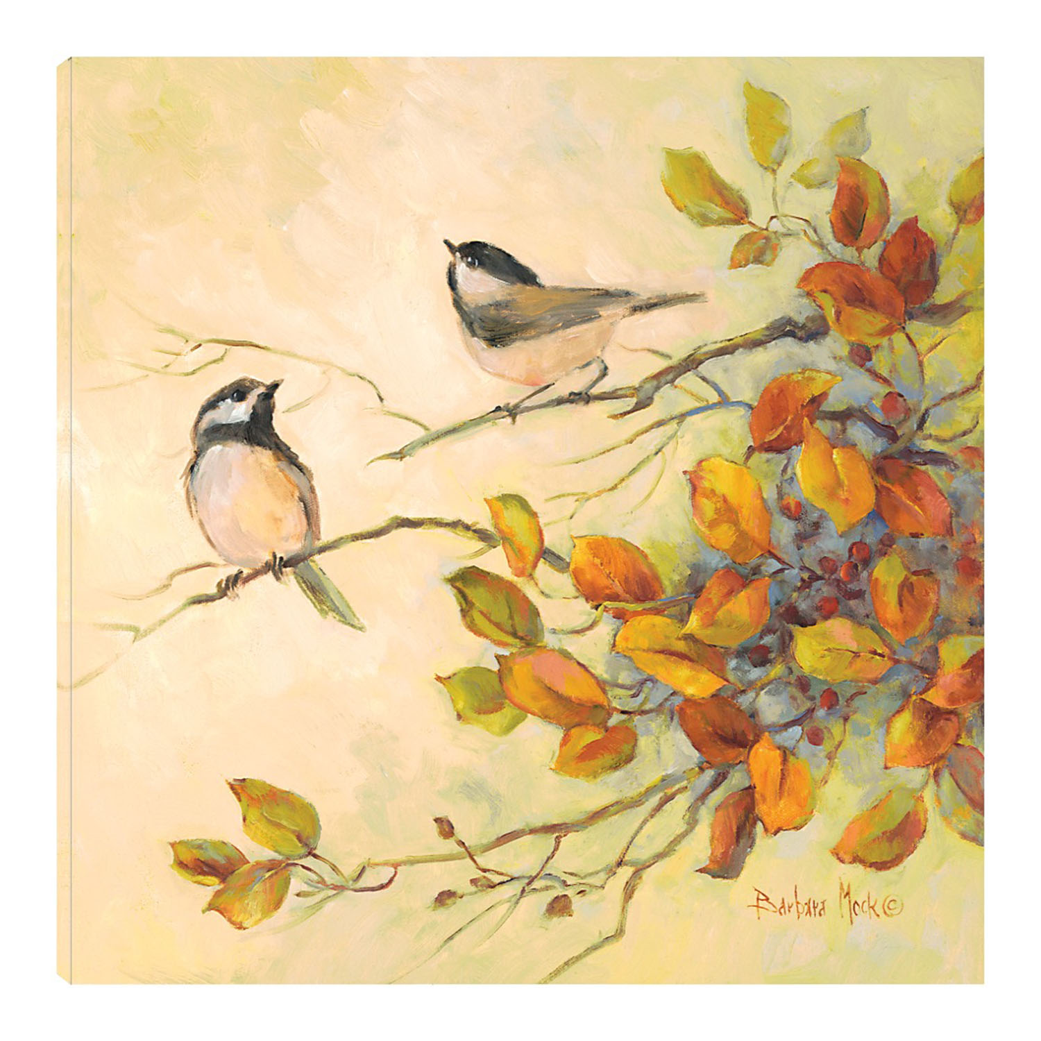 Cuadro Decorativo Fine Art Tj Aves De Otoño I