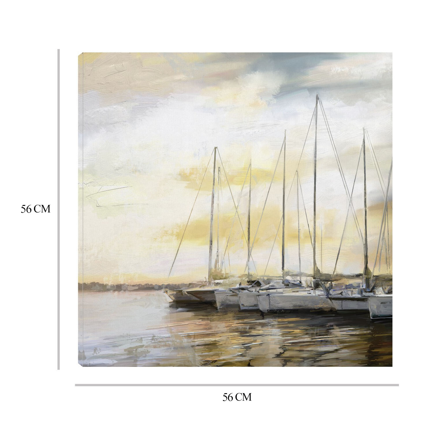 Foto 8 | Cuadro Decorativo Fine Art Tj 56 x 56 cm