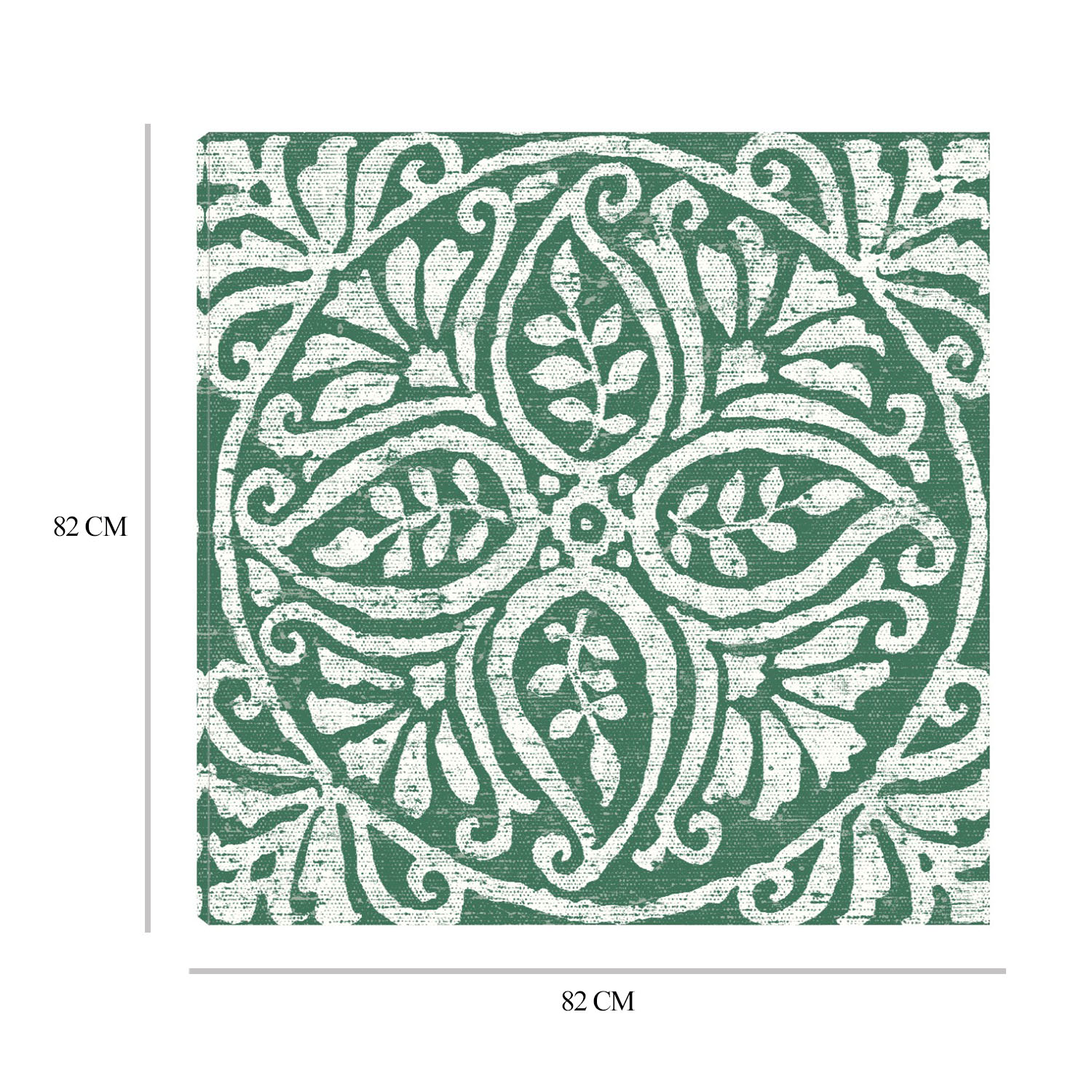 Foto 9 pulgar | Cuadro Decorativo Fine Art Tj Azulejo Verde Oscuro Amadora Iv