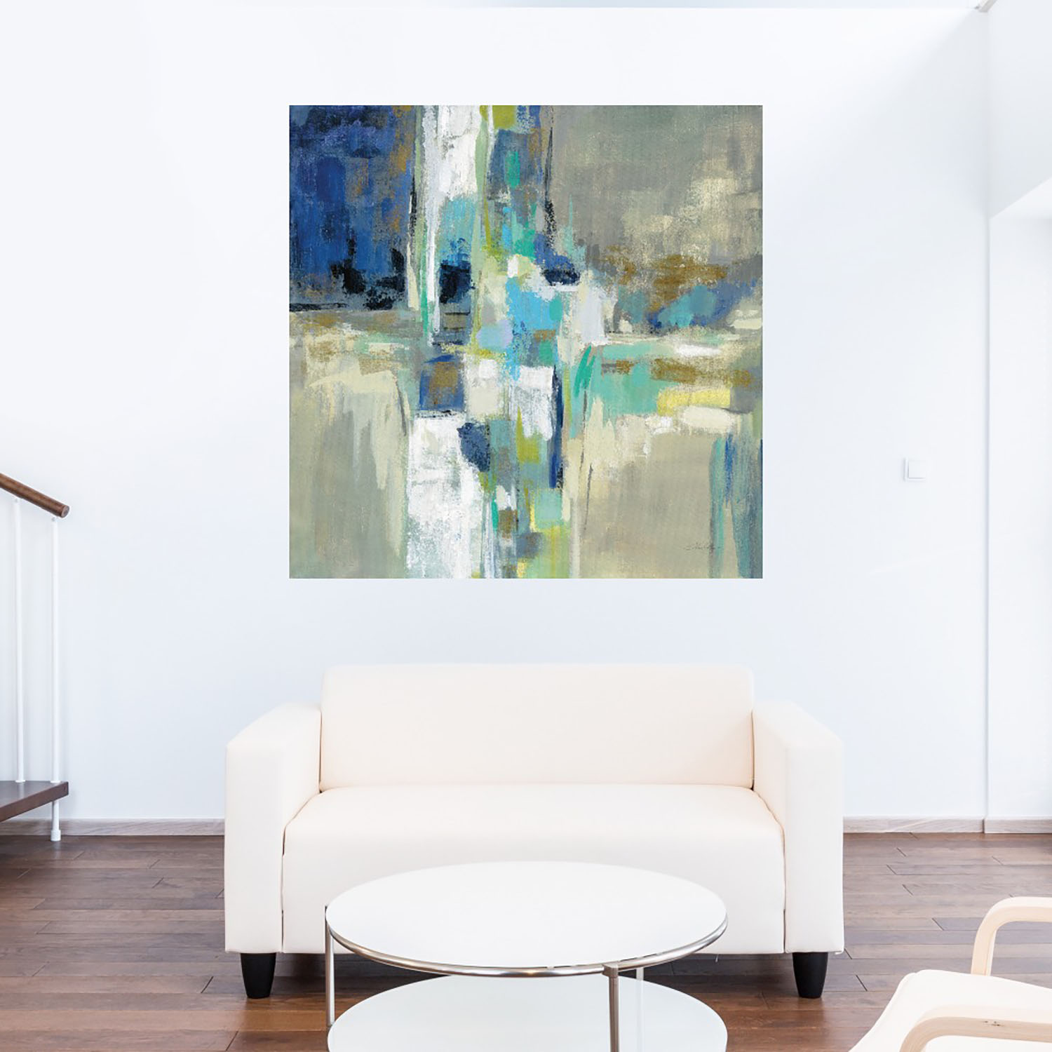 Foto 5 | Cuadro Decorativo - Año De Regreso A África Fine Art Tj 82 X 82 cm