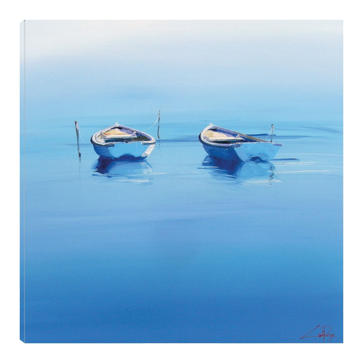 Cuadro Decorativo Fine Art TJ 'Amarres Tardíos' de Craig Trewin Penny 82 x 82 cm