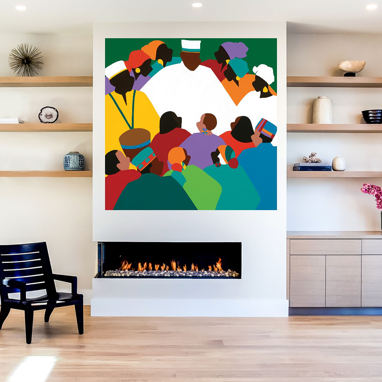 Foto 5 | Cuadro Decorativo Fine Art Tj 56 x 56 cm