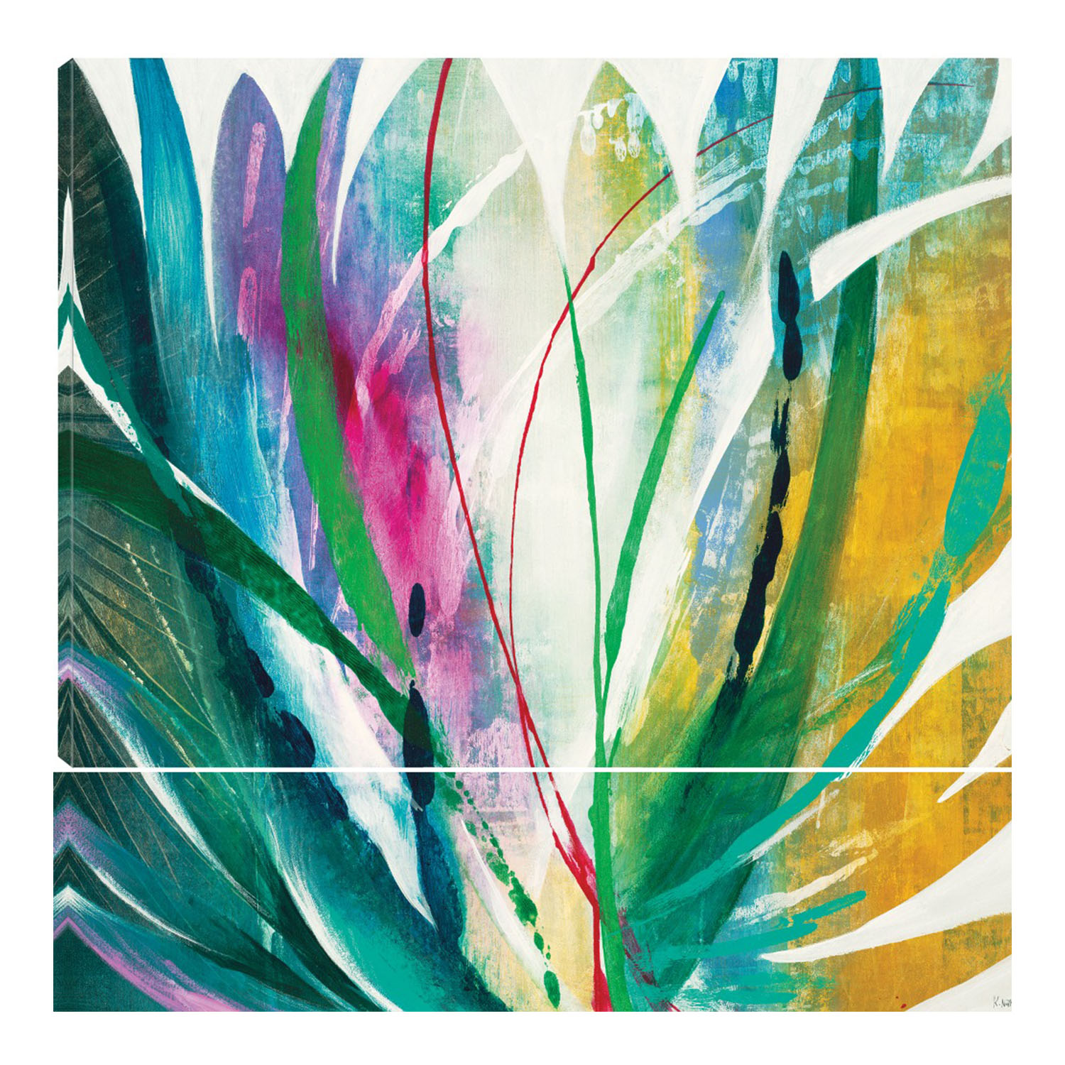 Cuadro Decorativo Fine Art TJ 'Agave' de K. Nari 122 x 122 cm