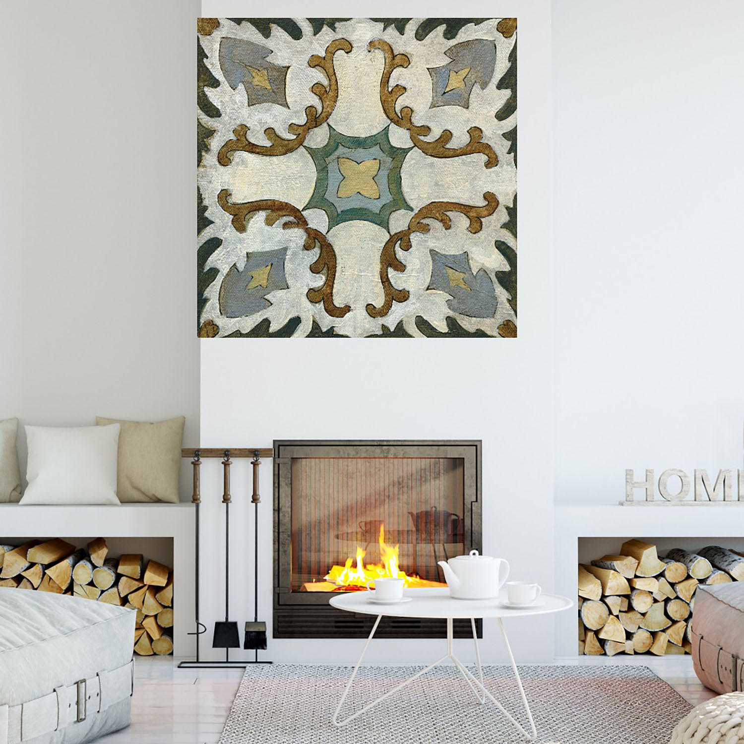 Foto 4 | Cuadro Decorativo Fine Art Tj 94 x 94 cm