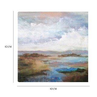 Foto 8 | Cuadro Decorativo - A Lo Largo De El Arroyo - Karen Hale - Arte Paisaje - Impresión En Lienzo - Fine Art Tj
