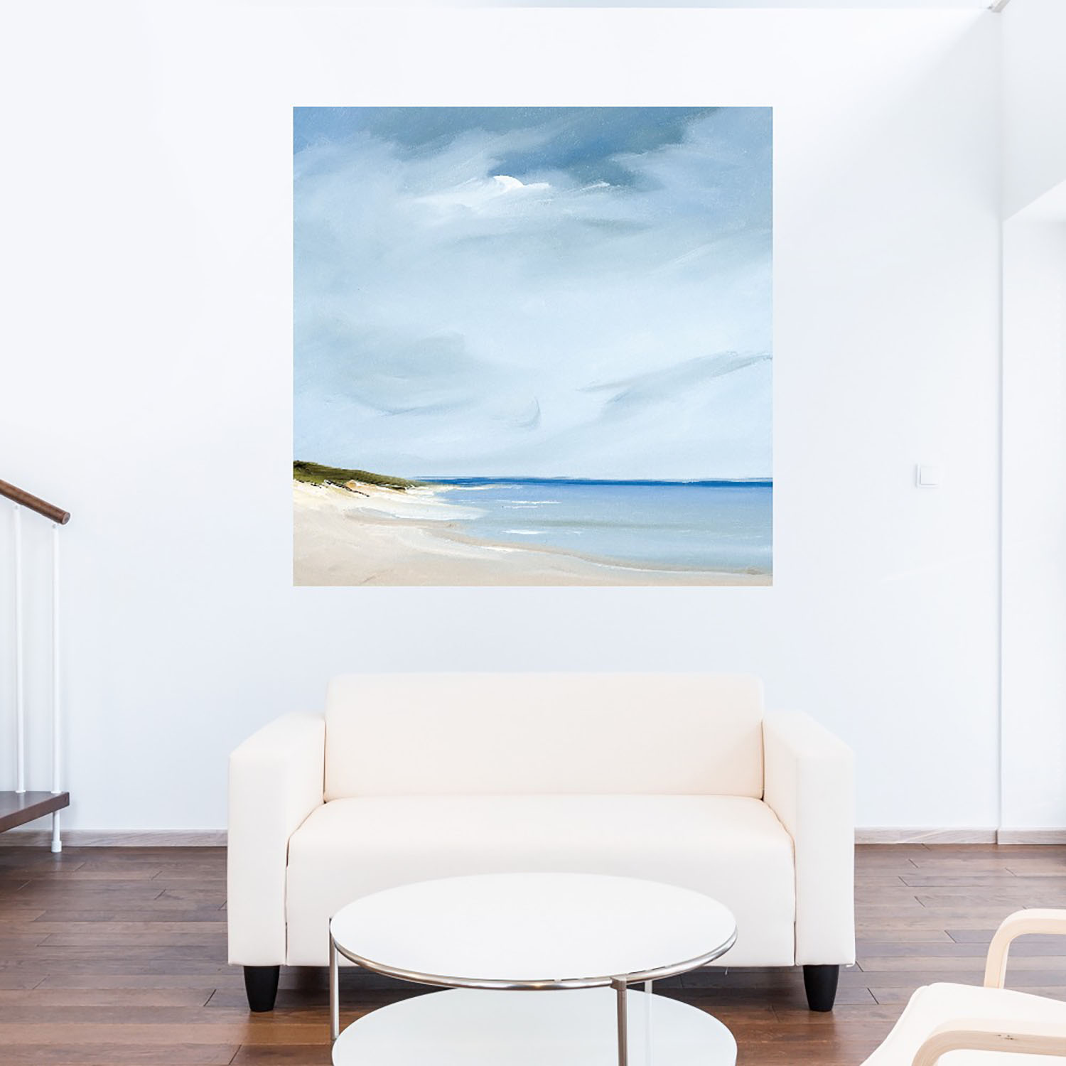 Foto 5 | Cuadro Decorativo Fine Art TJ 'Amelia' de Pamela K. Beer 82 x 82 cm
