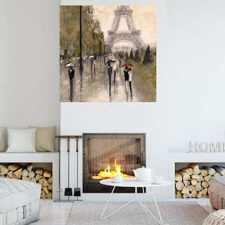 Foto 4 | Cuadro Decorativo - Andando En París - Shawn Mackey - Arte Moderno - Impresión En Lienzo - Fine Art Tj