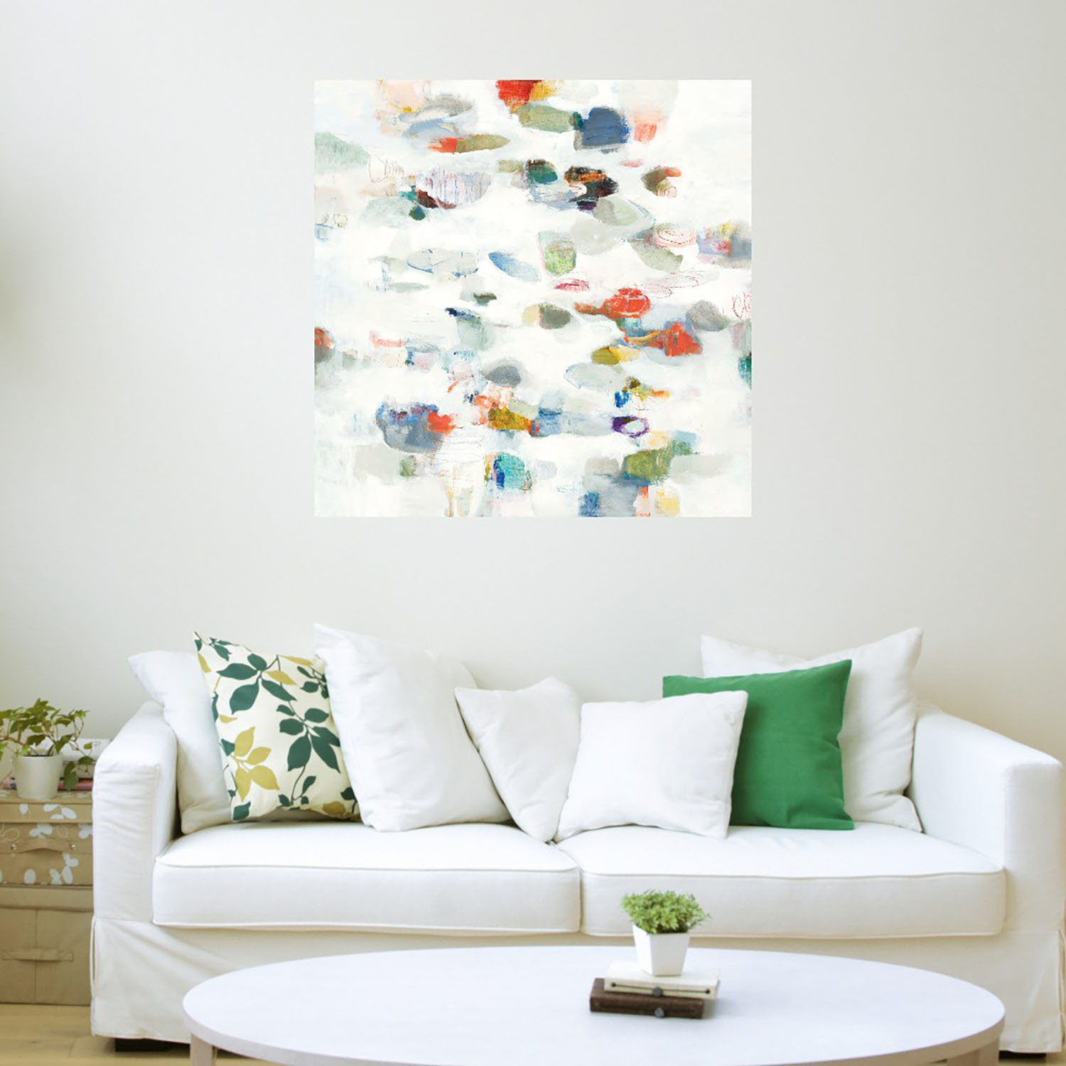 Foto 4 pulgar | Cuadro Decorativo - Arriba Y Abajo - Lisa Ridgers  - Arte Abstracto - Impresión En Lienzo - Fine Art Tj