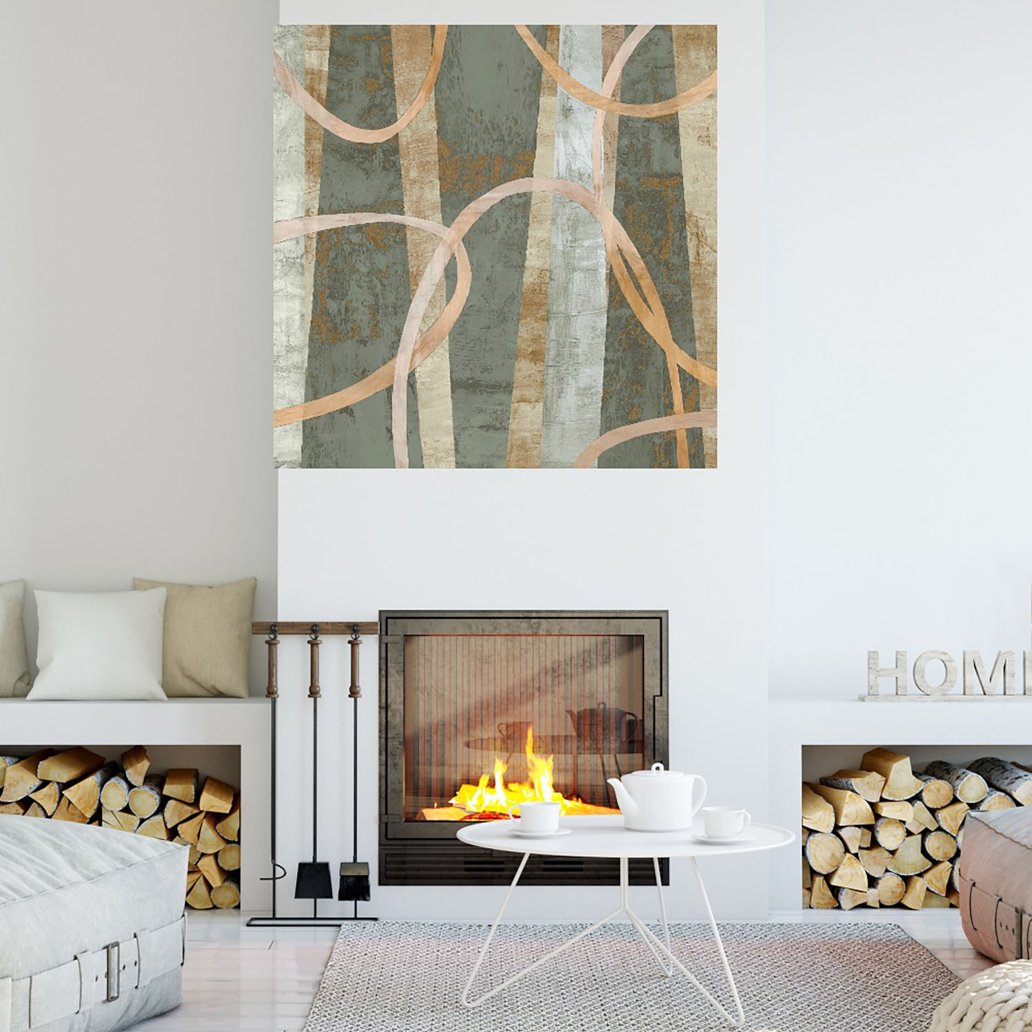 Foto 4 | Cuadro Decorativo Fine Art Tj 94 x 94 cm