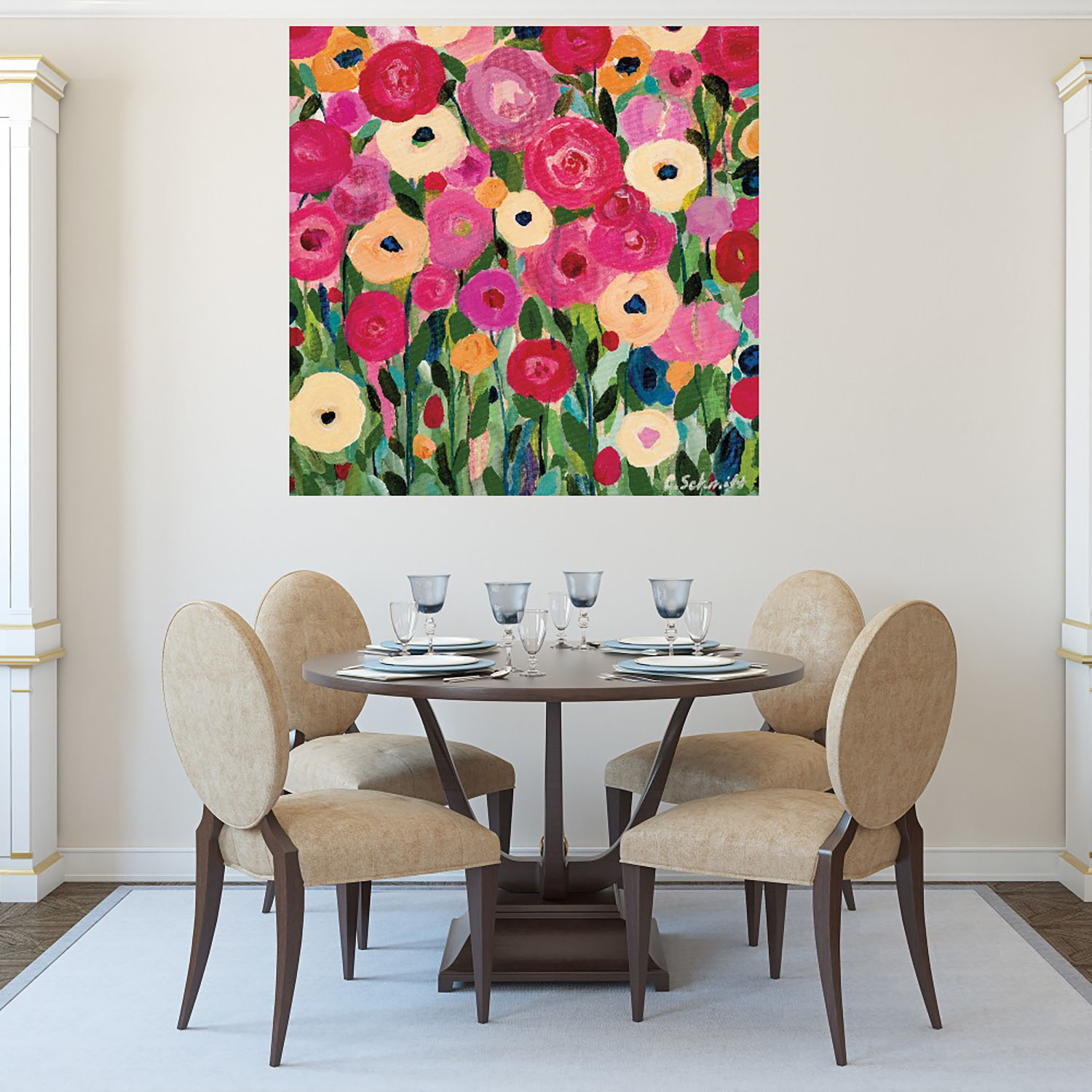 Foto 4 | Cuadro Decorativo Fine Art Tj 56 x 56 cm