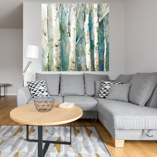 Foto 4 | Cuadro Decorativo - Abedules En Rio Ii - Carol Robinson - Arte Paisaje - Impresión En Lienzo - Fine Art Tj
