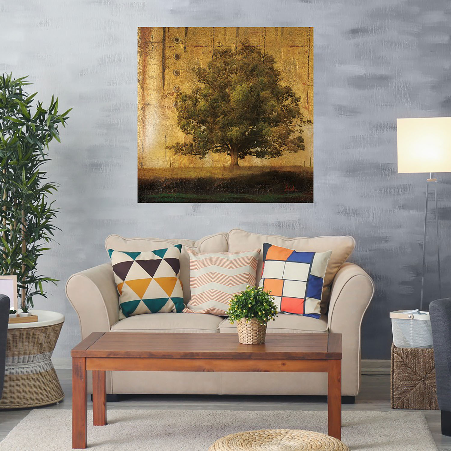 Foto 2 | Cuadro Decorativo Fine Art Tj Árbol Envejecido I