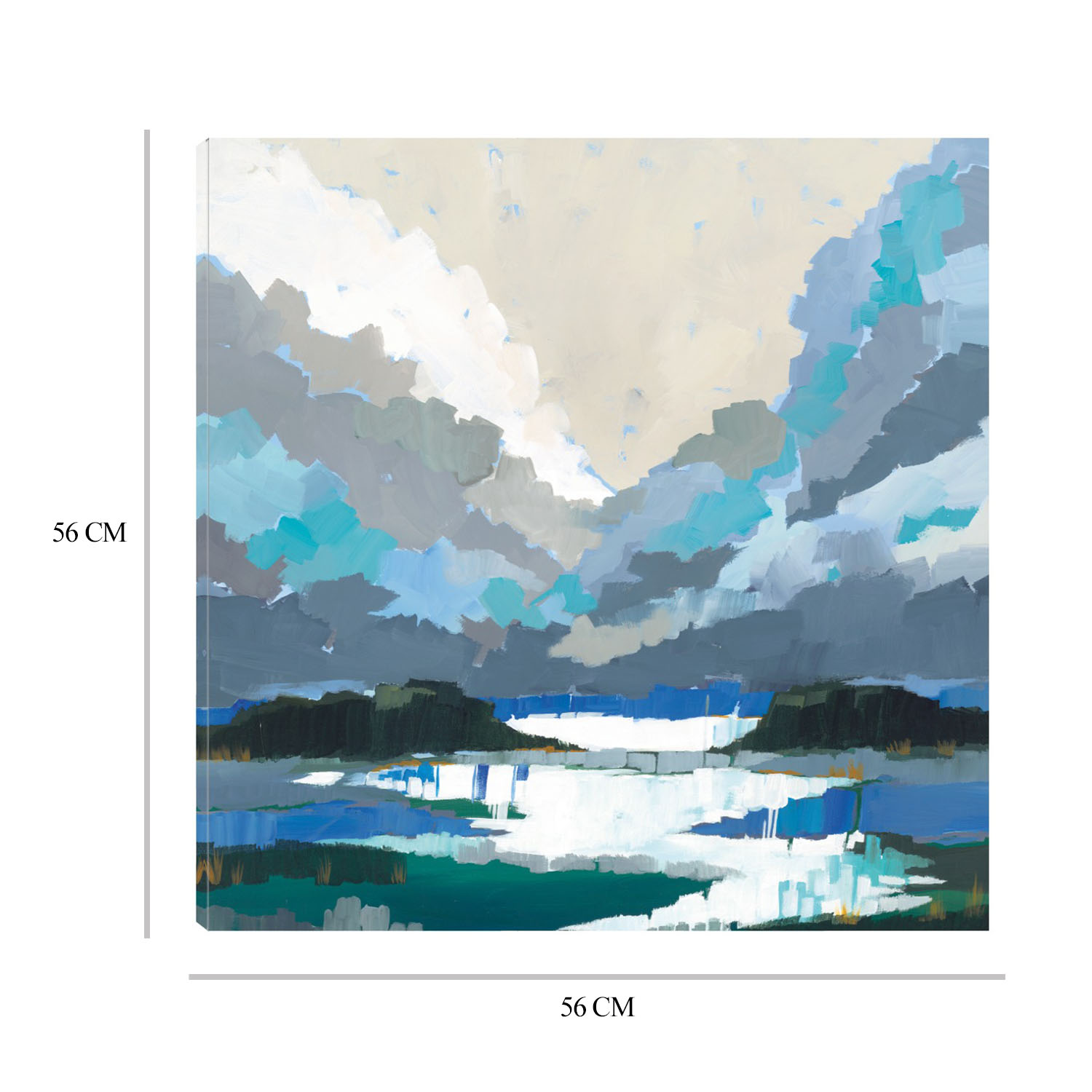 Foto 8 | Cuadro Decorativo Fine Art Tj 56 x 56 cm