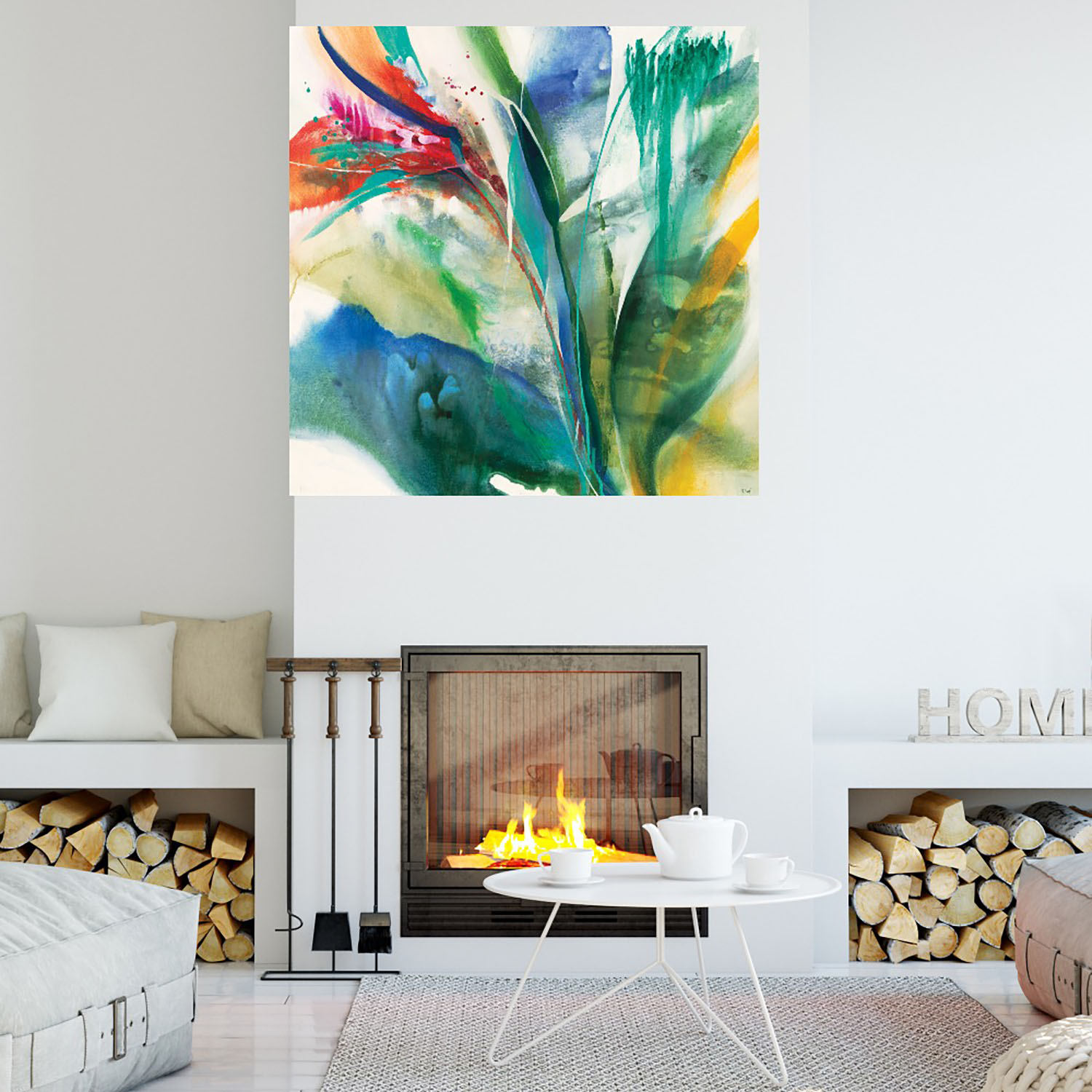 Foto 4 | Cuadro Decorativo Fine Art Tj 56 x 56 cm