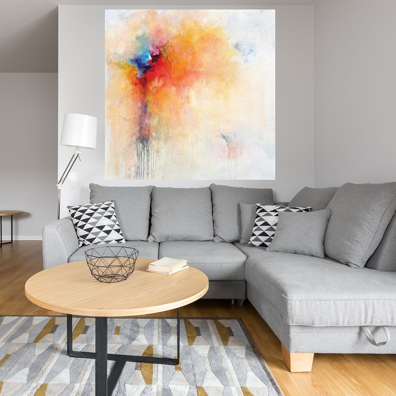 Foto 4 | Cuadro Decorativo Fine Art TJ 'Audaz y Atrevido' de Karen Hale 94 x 94 cm