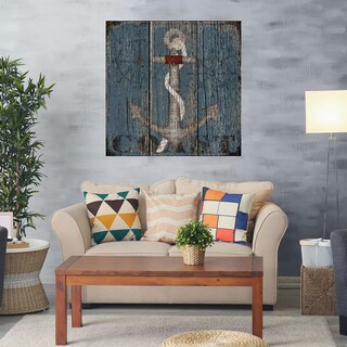 Foto 2 | Cuadro Decorativo - Ancla Costera - Beth Albert - Arte Moderno - Impresión En Lienzo - Fine Art Tj