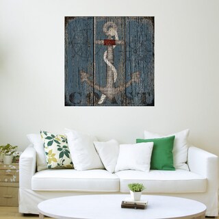 Foto 3 | Cuadro Decorativo - Ancla Costera - Beth Albert - Arte Moderno - Impresión En Lienzo - Fine Art Tj