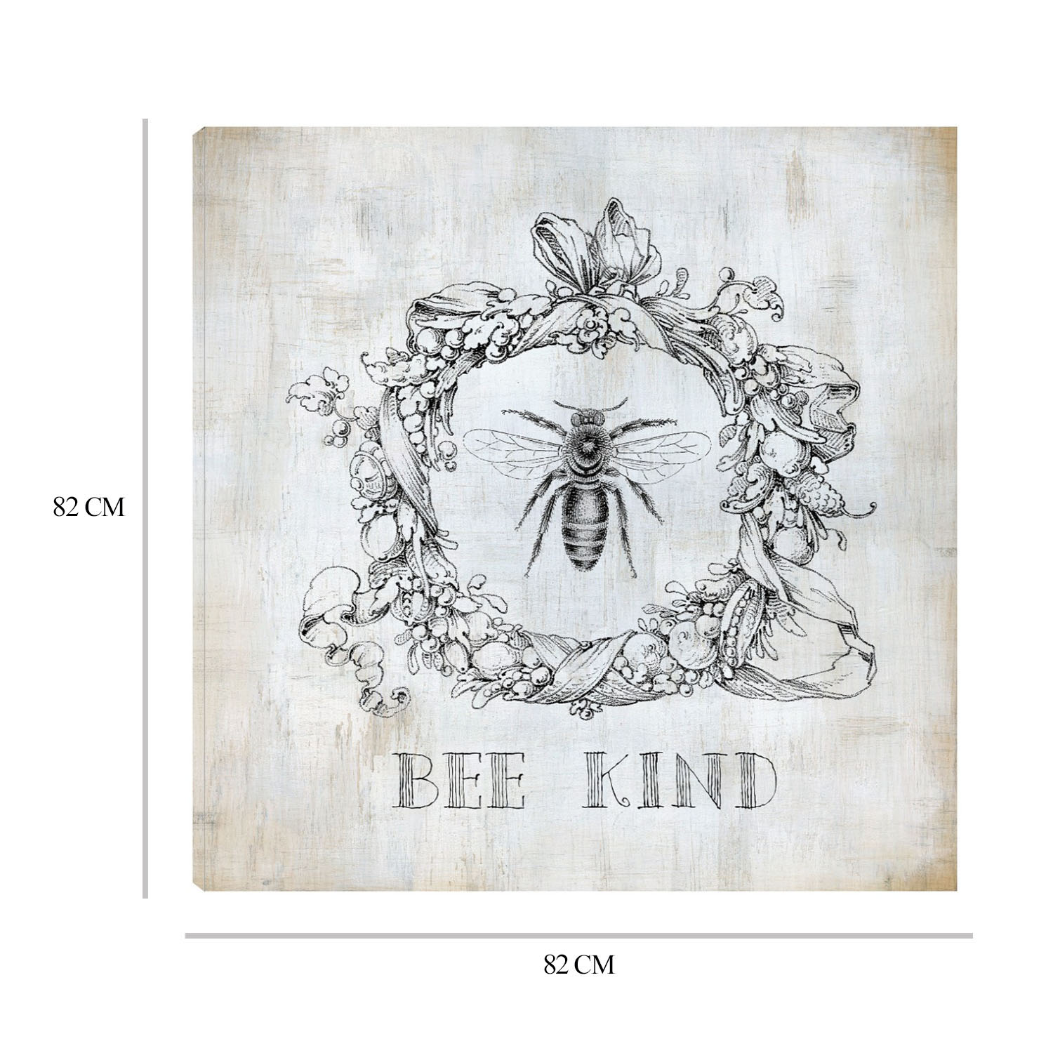 Foto 8 | Cuadro Decorativo - Abeja Ii - Fine Art Tj - Arte Moderno - Impresión En Lienzo