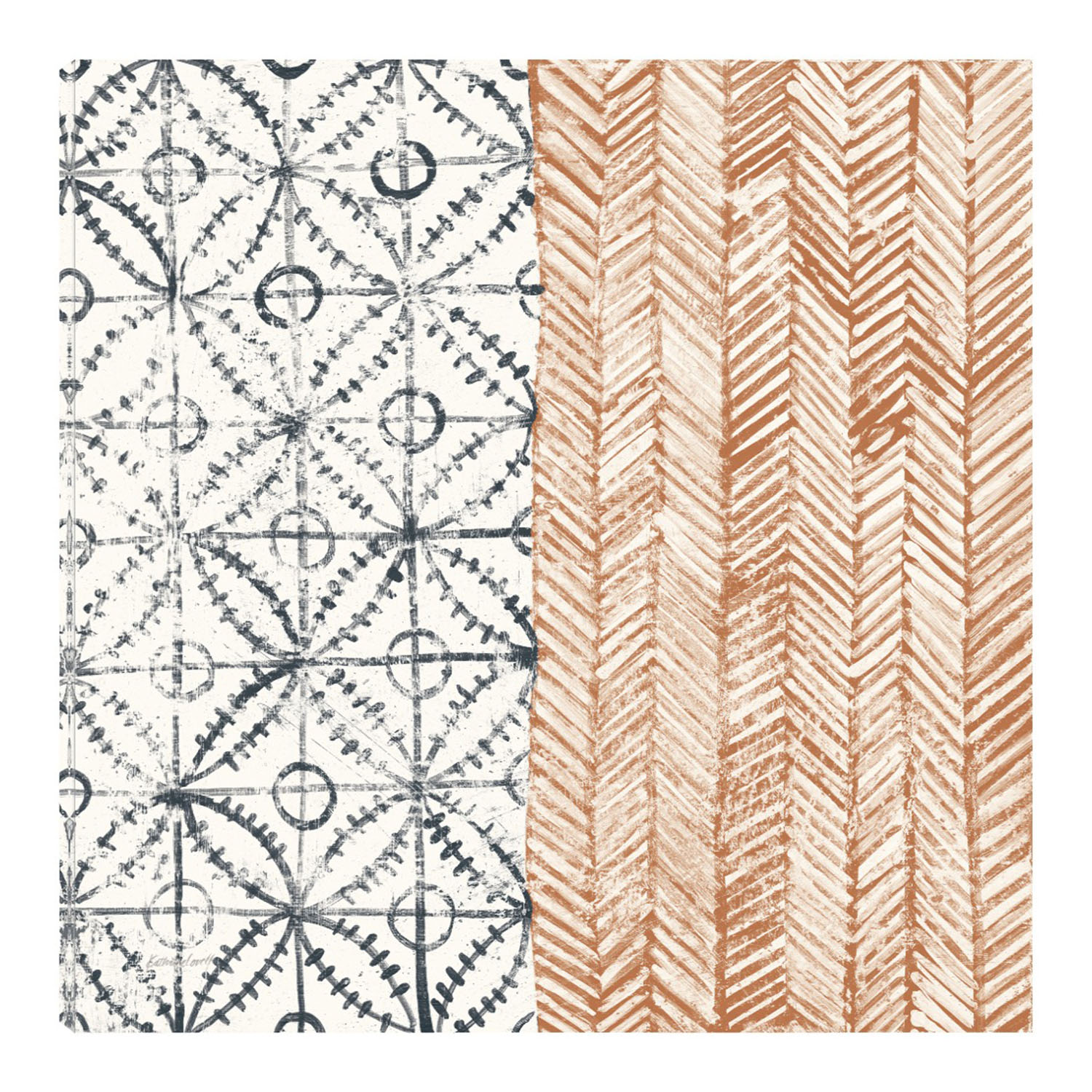 Foto 1 | Cuadro Decorativo - Azulejo Maki Vii - Fine Art Tj 56 X 56 cm
