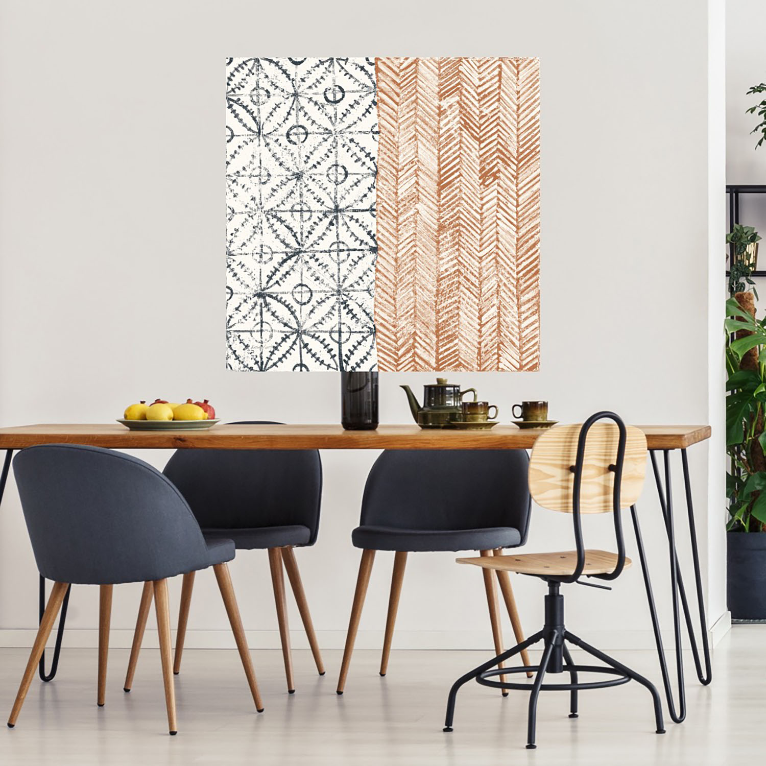 Foto 4 pulgar | Cuadro Decorativo - Azulejo Maki Vii - Fine Art Tj 56 X 56 cm