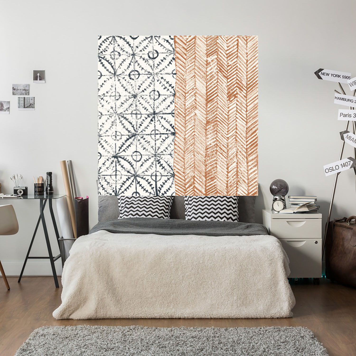 Foto 5 | Cuadro Decorativo - Azulejo Maki Vii - Fine Art Tj 56 X 56 cm