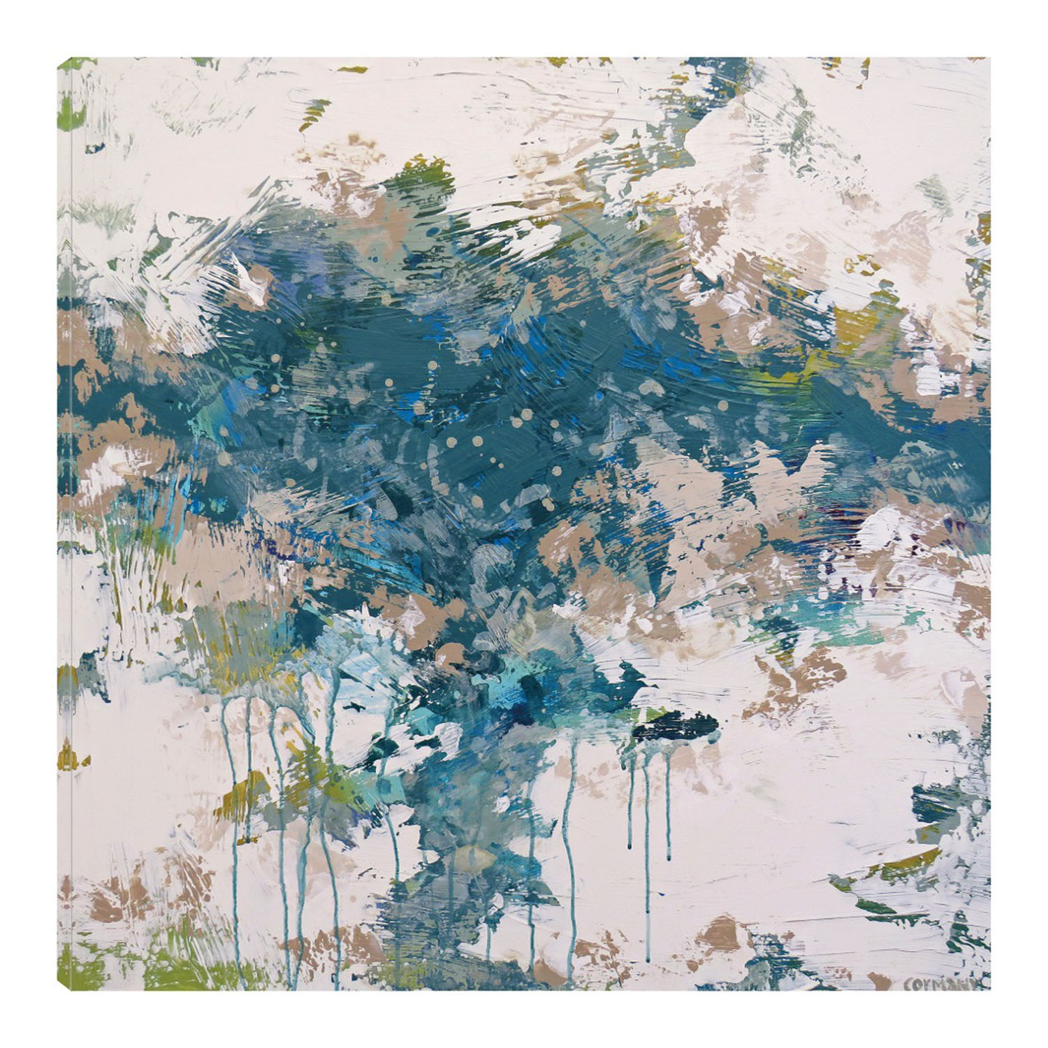 Foto 1 | Cuadro Decorativo Fine Art TJ 'Apisonamiento' de Claire Cormany 94 x 94 cm
