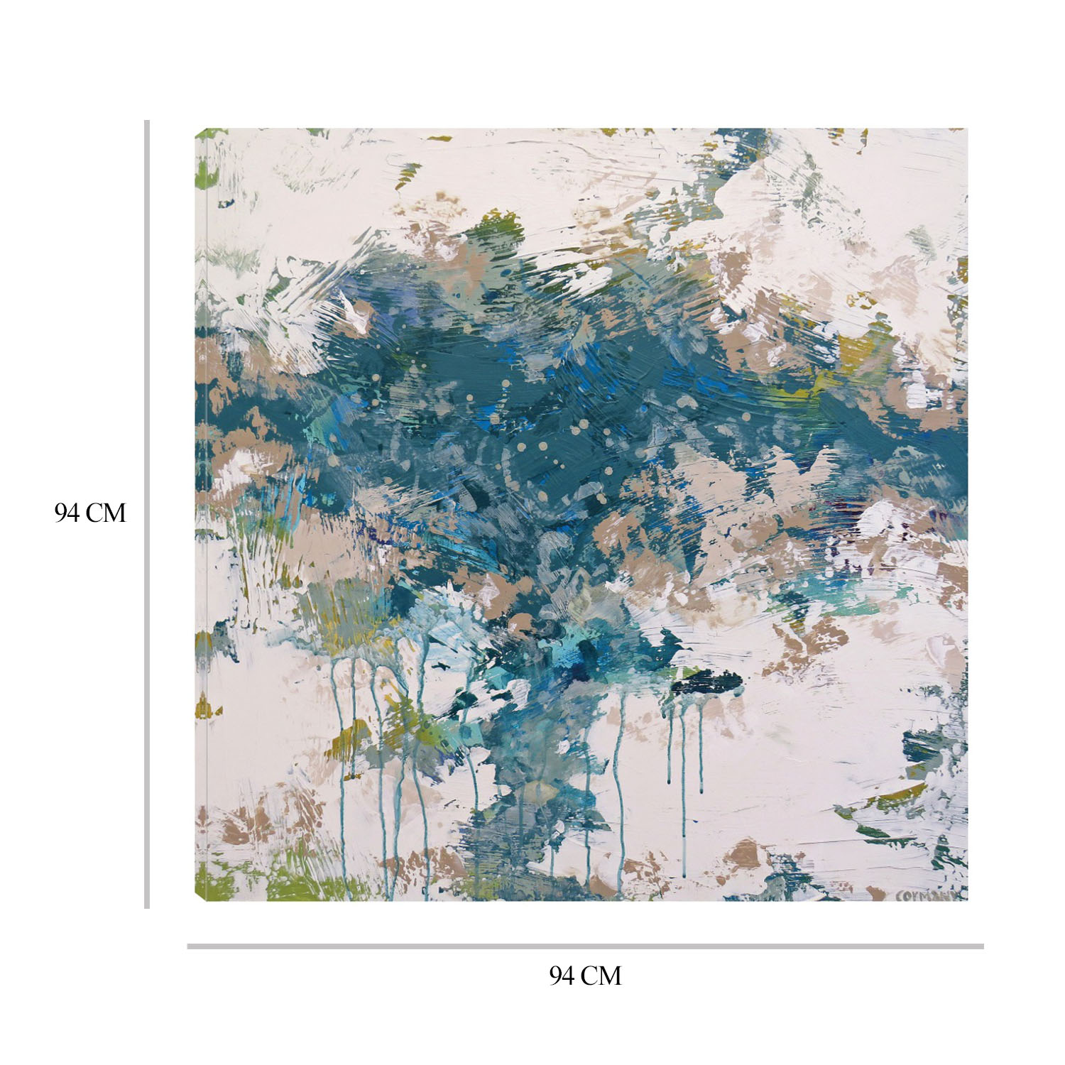 Foto 8 | Cuadro Decorativo Fine Art TJ 'Apisonamiento' de Claire Cormany 94 x 94 cm