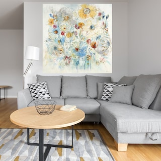 Foto 4 | Cuadro Decorativo - Azul Armónico - Jill Martin - Arte Moderno - Impresión En Lienzo - Fine Art Tj