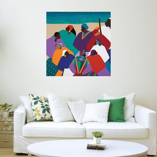 Foto 3 | Cuadro Decorativo - Anillo Grita Islas Gullah - Synthia Saint James - Fine Art Tj 94 x 94 cm
