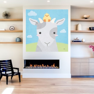 Foto 5 | Cuadro Decorativo - Amigos De Granero Iv - Moira Hershey - Arte Moderno - Impresión En Lienzo - Fine Art Tj