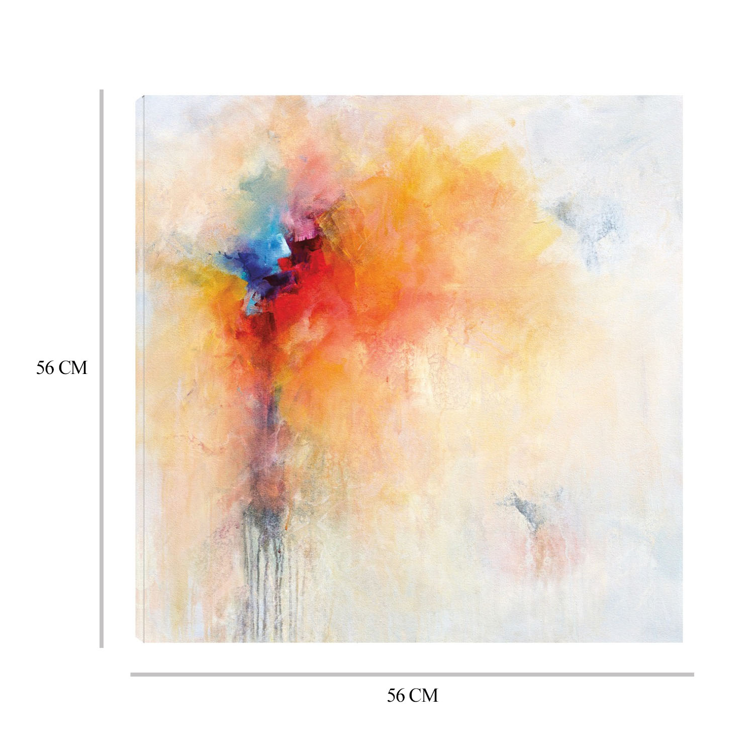 Foto 8 | Cuadro Decorativo Fine Art TJ 'Audaz y Atrevido' de Karen Hale 56 x 56 cm